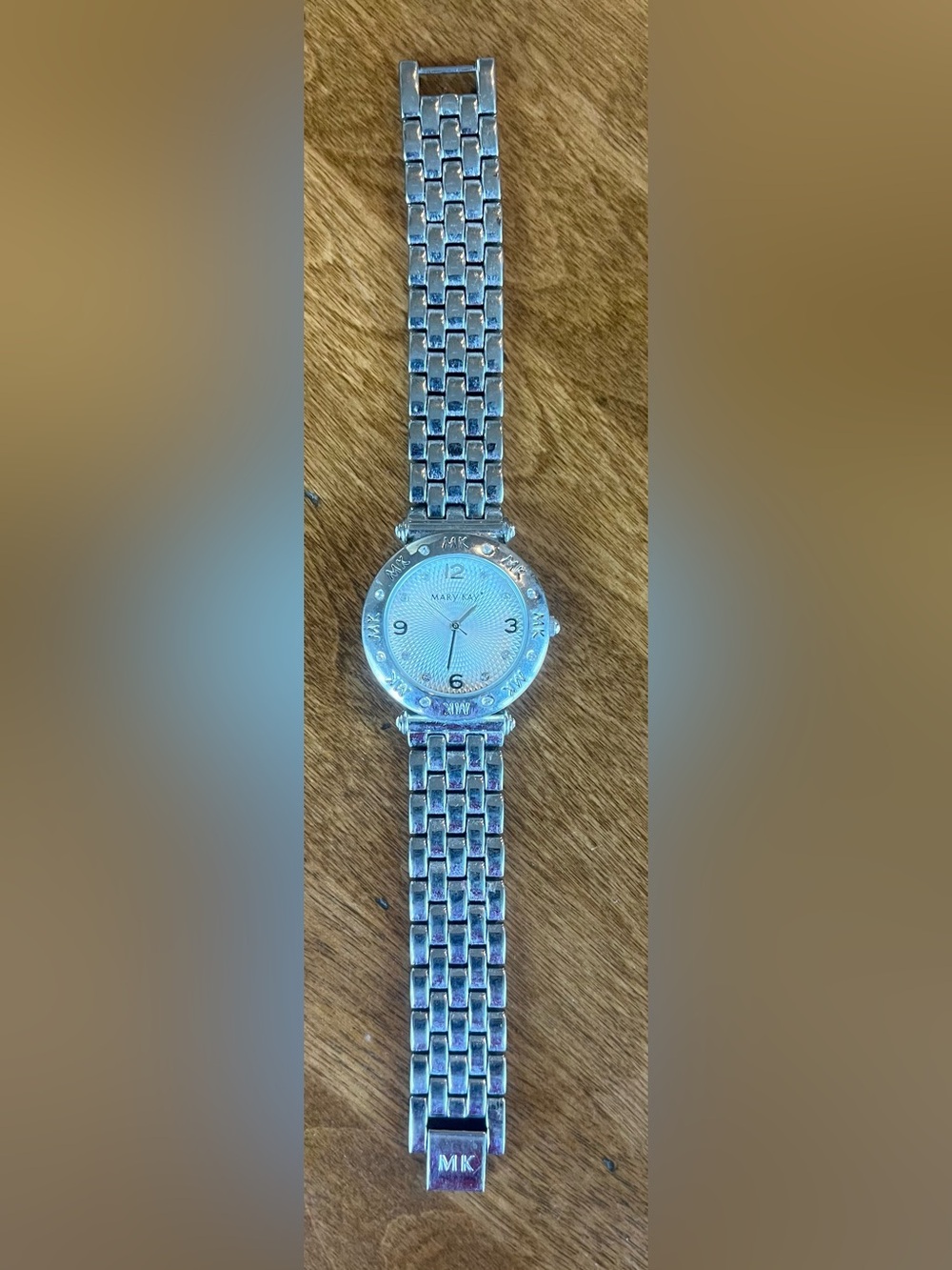 Mary Kay Silver-Tone Bracelet Watch Quartz